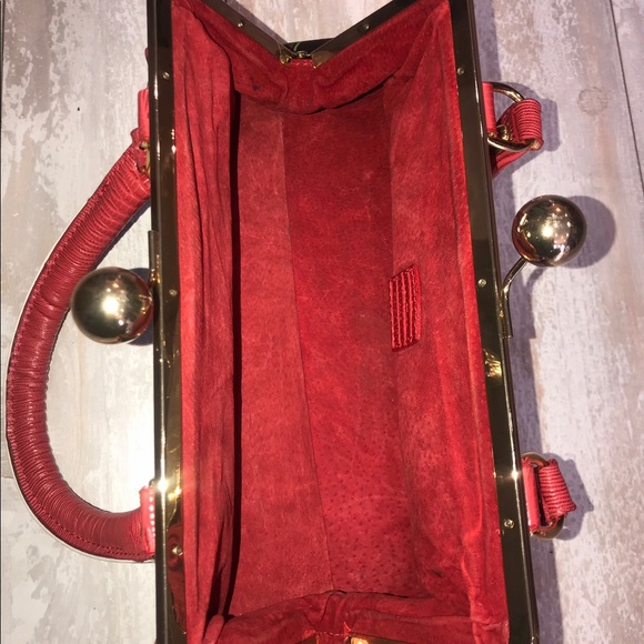 Pre-owned Louis Vuitton cerises lizar bag - Picture 7 of 10